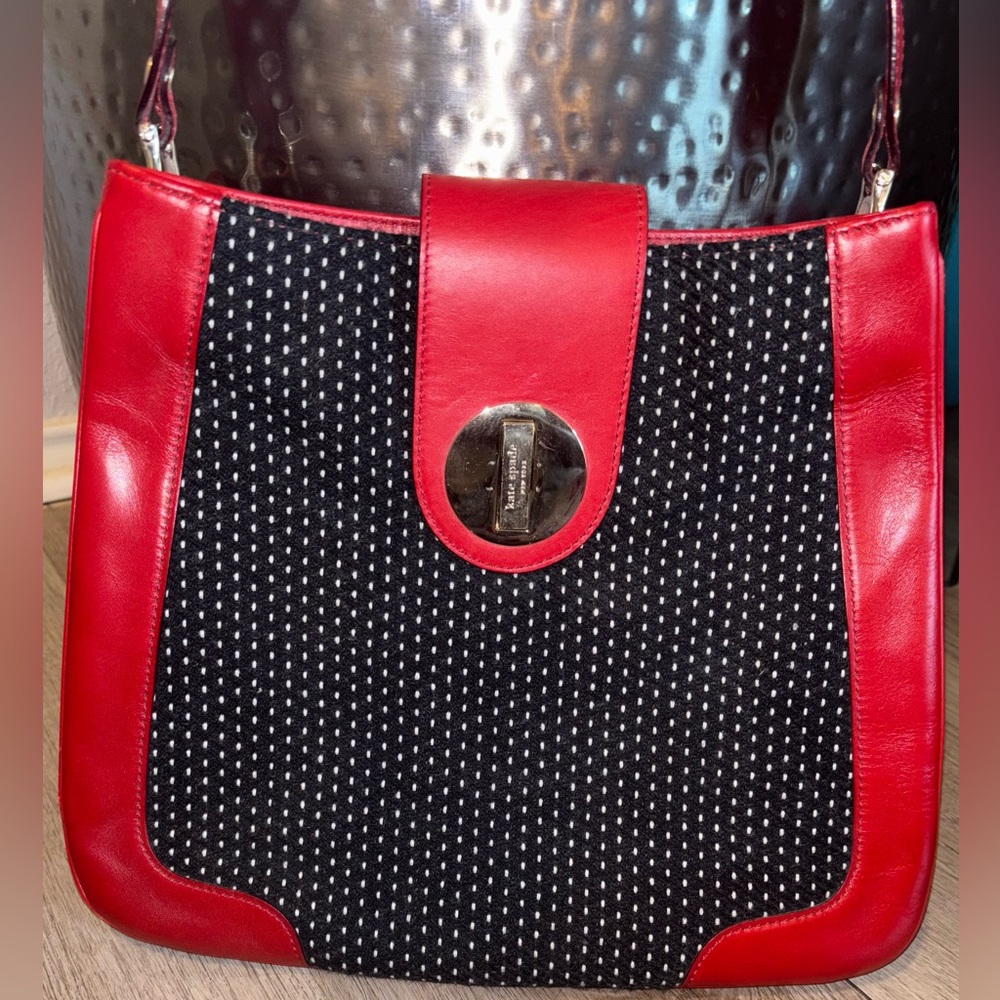 Kate Spade Red and Blue Bag